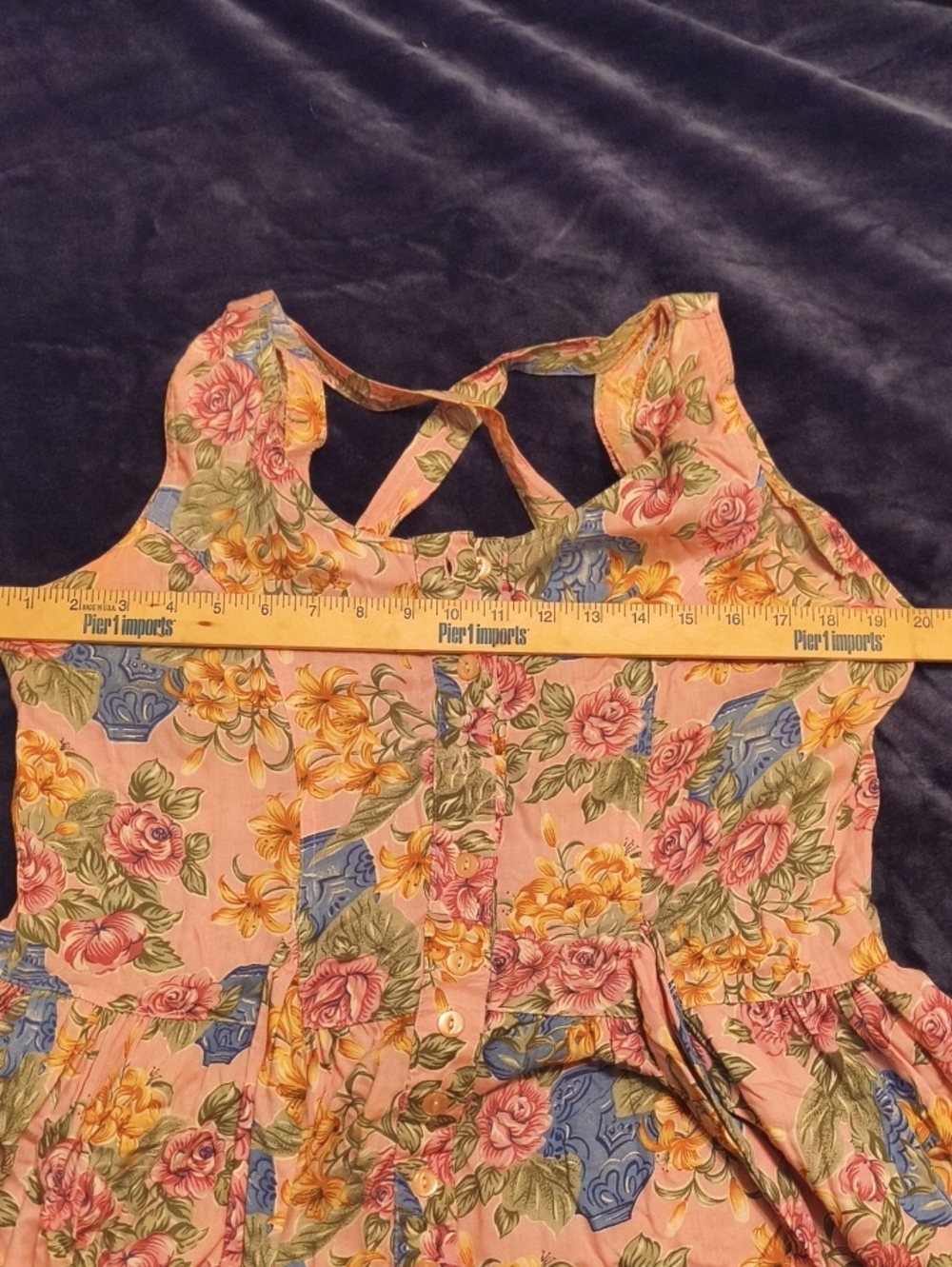 Erika Pink Floral Sleeveless Midi Dress #0027 - Picture 10 of 15